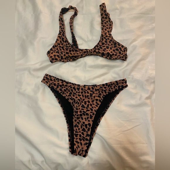 Nasty Gal Other - Nasty Gal Cheetah Swimsuit